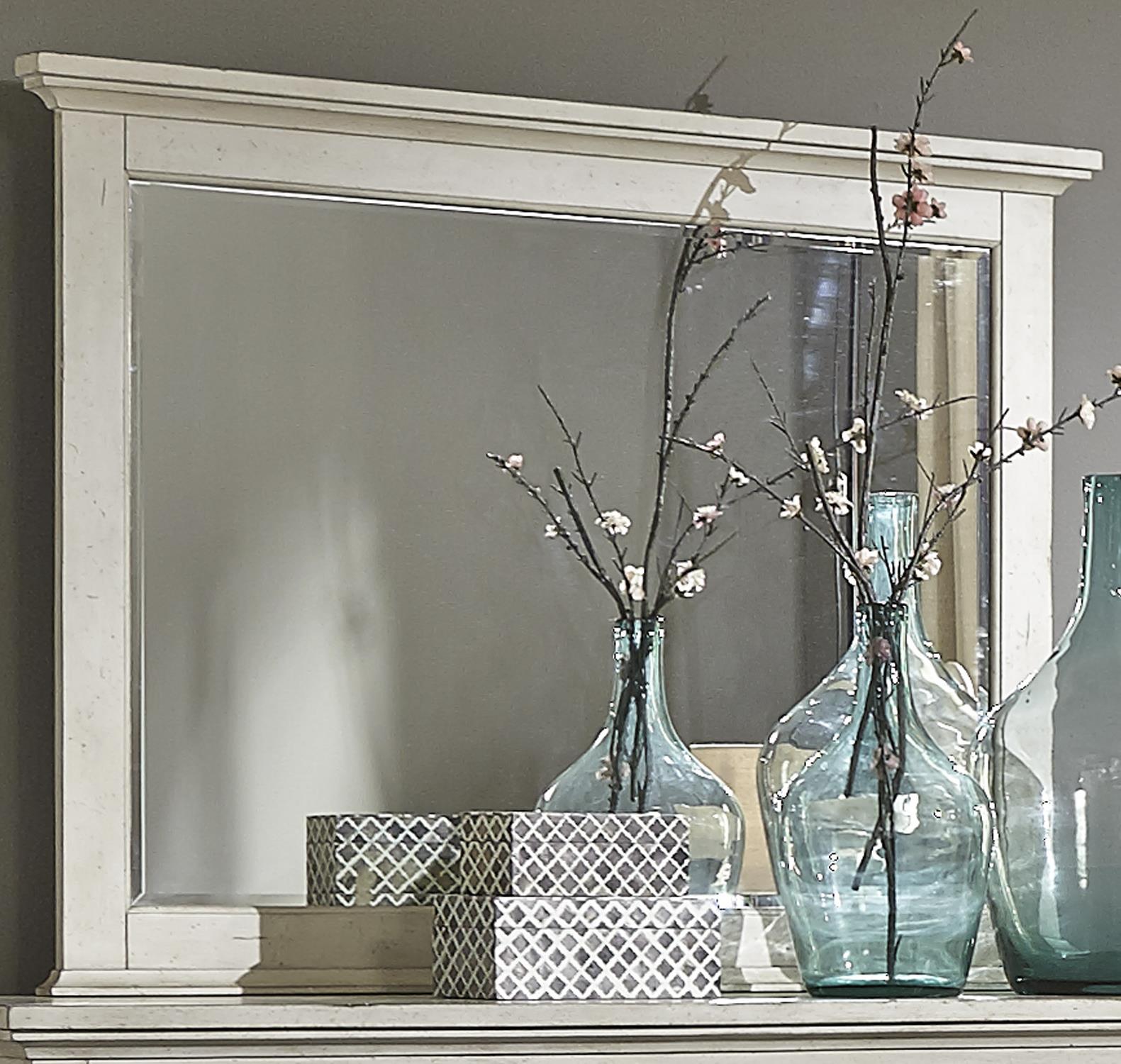 Libby Hanna Transitonal Landscape Mirror Walker's Furniture Dresser